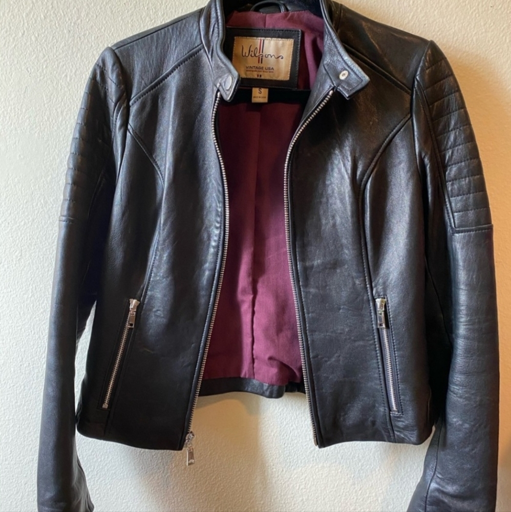 Wilsons "Vintage USA" Genuine Leather Jacket